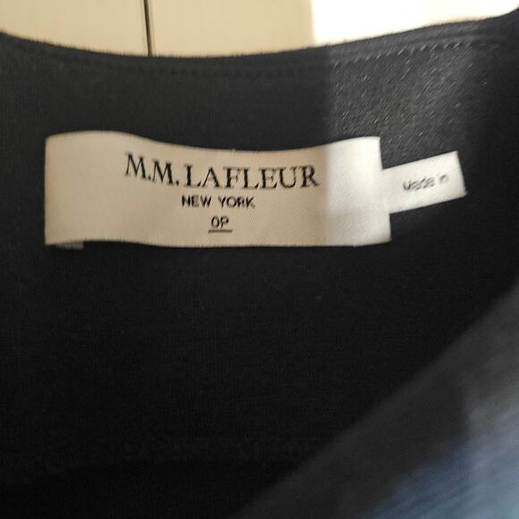 M.M. Lafleur Second Act The Joanna Dress Worth Black Mini Dress Women's 0P 3415 - Picture 4 of 12